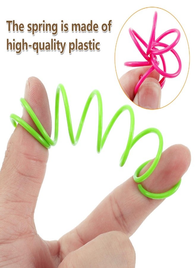 FAMIWIN Cat Spiral Spring Toy 16 PCS, Colorful Cats & Kitten Toys for Swat, Bite, Hunt Indoor, Creative Entertainment Springy Toys (16PCS Multicolored) - Image 3
